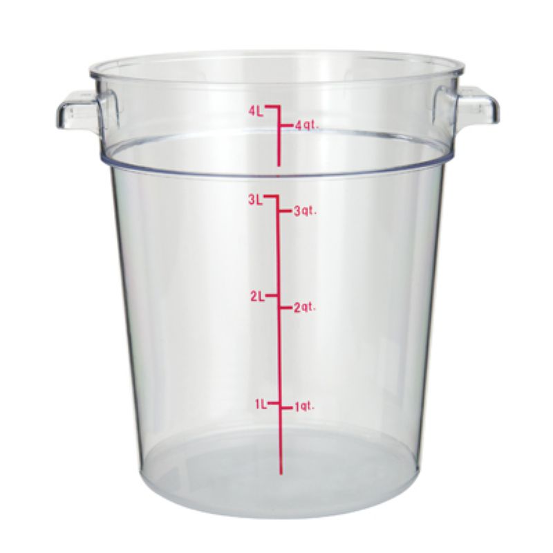 CONTAINER FOOD ROUND 4 QT