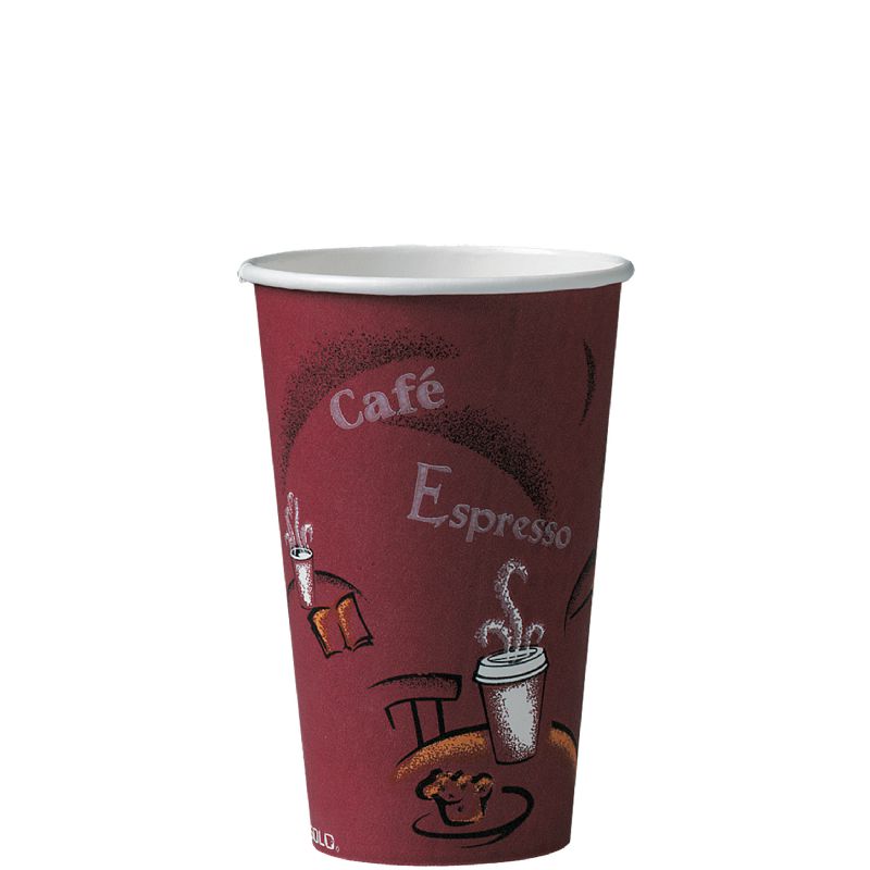 CUP PAPER HOT BISTRO 16 OZ