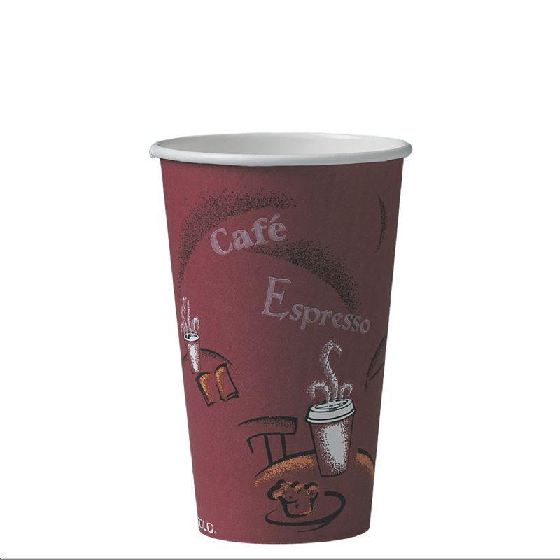 CUP PAPER HOT BISTRO 16 OZ