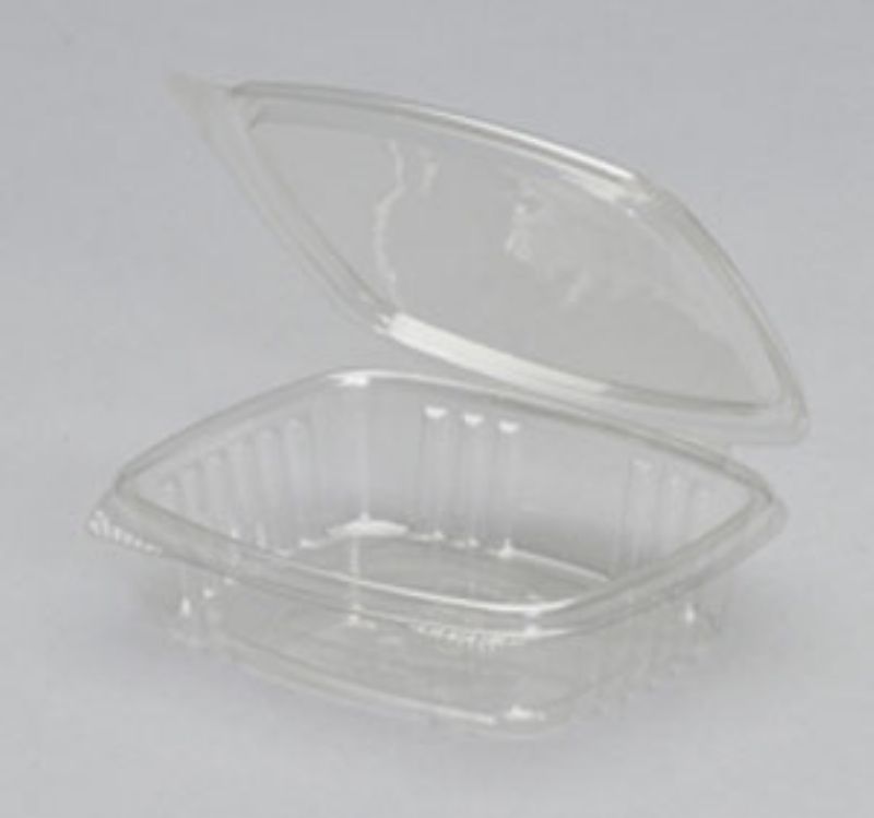 CONTAINER DELI HINGED CLEAR 8 OZ-