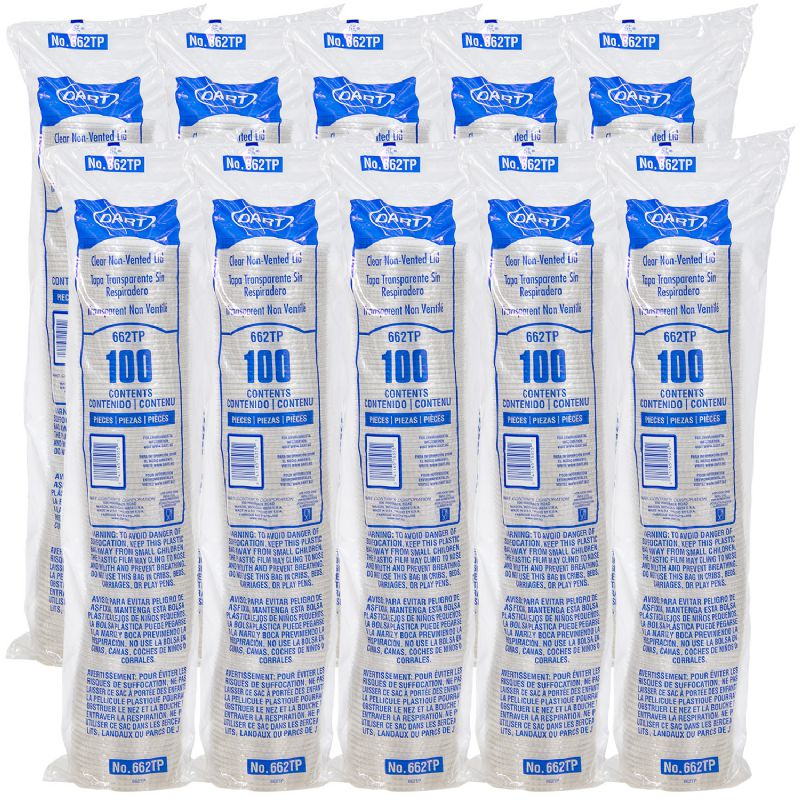 LID PLASTIC W/O STRAW SLOT-