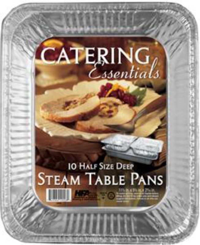 PAN FOIL STEAM TABLE HALF DEEP-