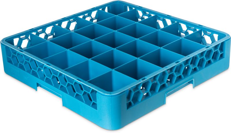 RACK GLASS FULL SZ BLUE 25 COMP   