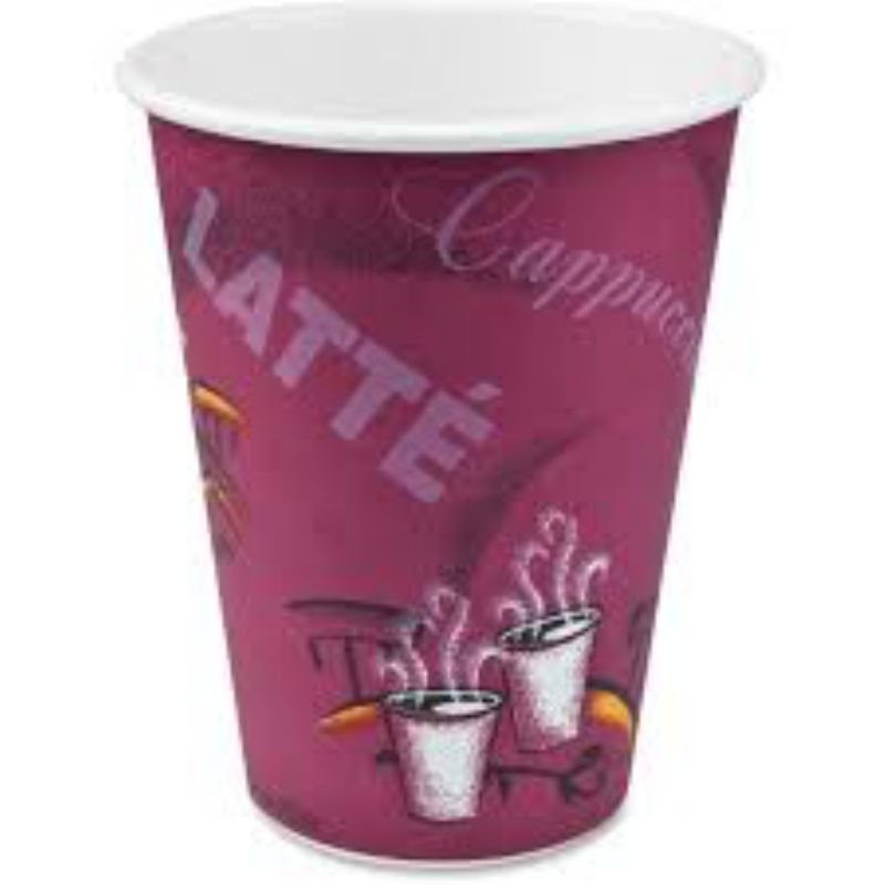 CUP PAPER HOT BISTRO 12 OZ