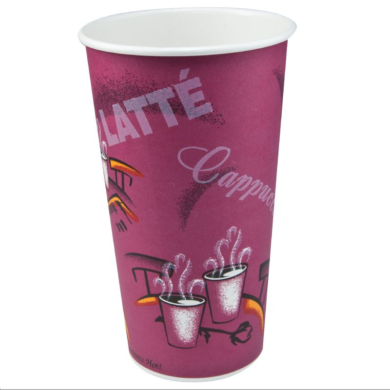 CUP PAPER HOT BISTRO 20 OZ
