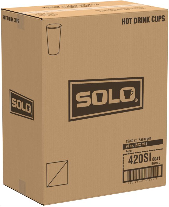 CUP PAPER HOT BISTRO 20 OZ
