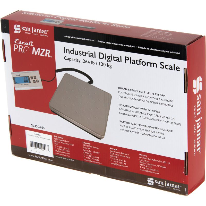 SCALE PLATFORM RECEIVING