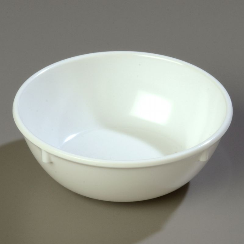 BOWL NAPPIE DALLASWARE WHITE 10 OZ -JIT