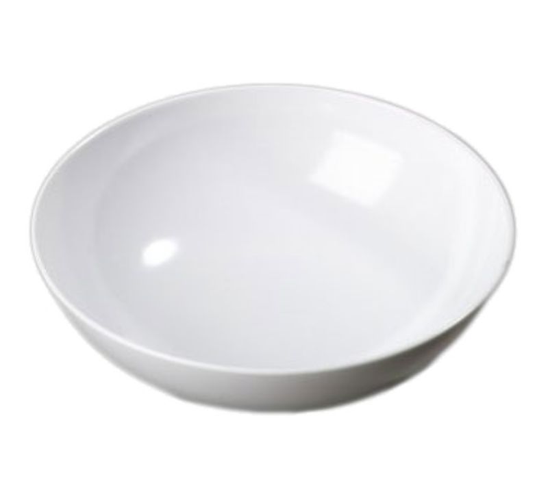 BOWL SERVING WHITE 40 OZ 8" DIAM  