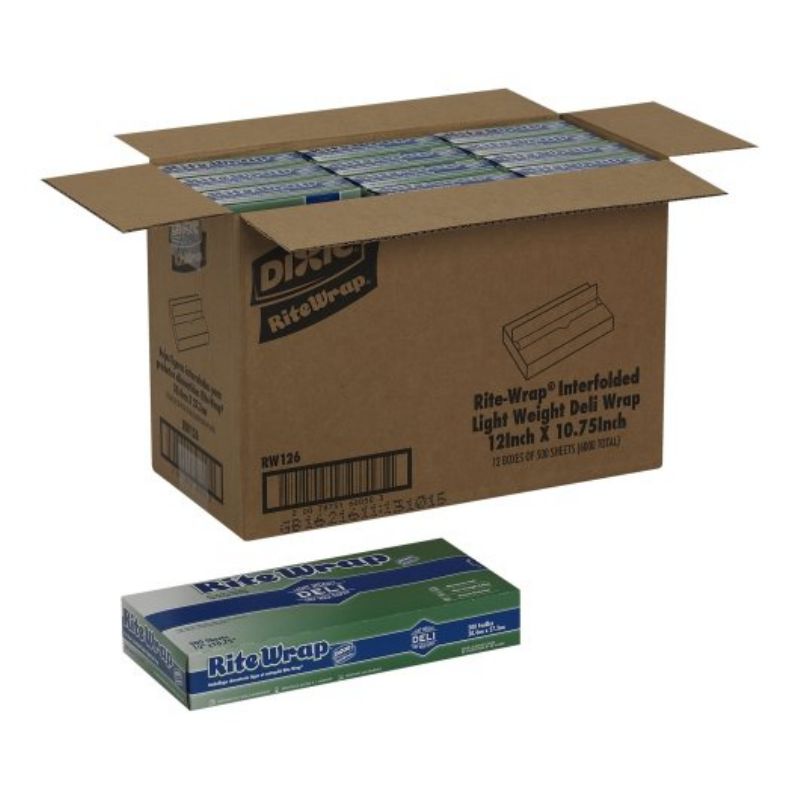 WAX PAPER INTERFOLDED 12 10-3/4 