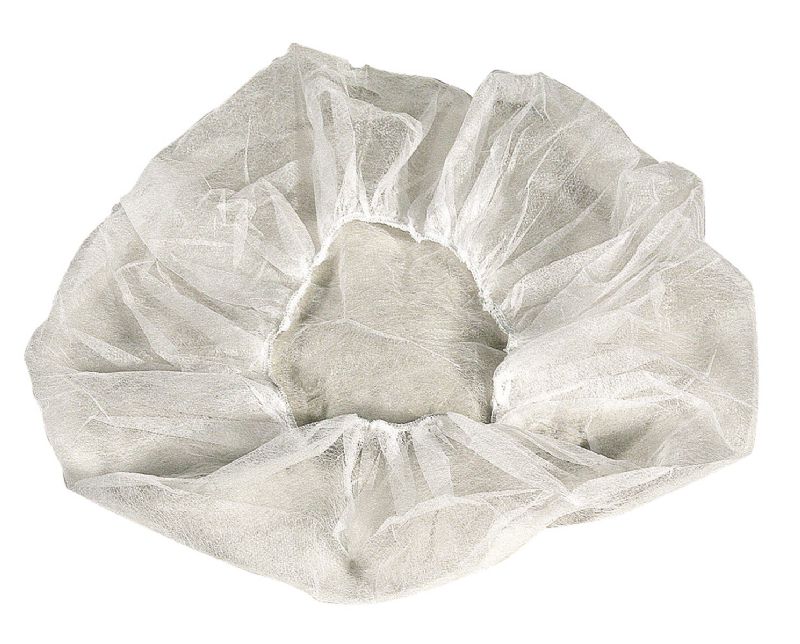 CAP BOUFFANT WHITE 21"   