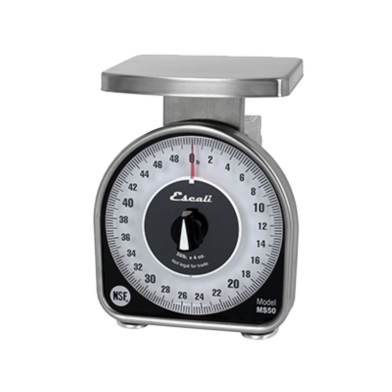 SCALE 50# x 4OZ PLATFORM DIAL S/S