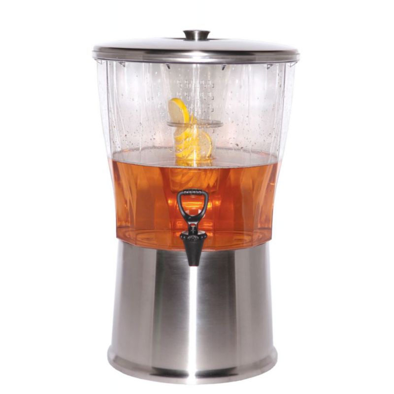 DISPENSER BEVERAGE SS LID/BASE 5 GAL