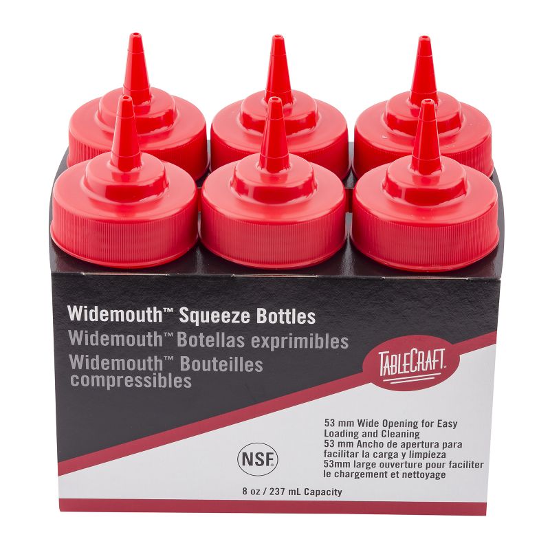 SQUEEZE BOTTLE WIDE MOUTH KETHCUP