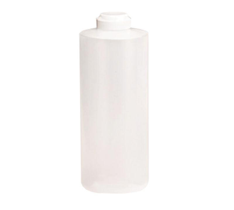 SQUEEZE DISPENSER W/HINGED CAP