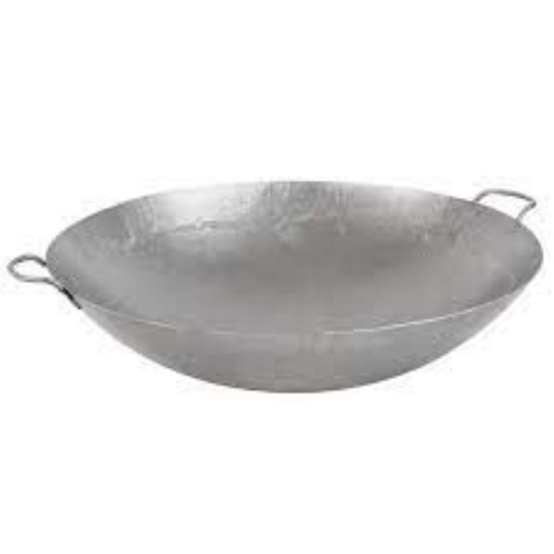 WOK STEEL 24  DIA 8  DEEP
