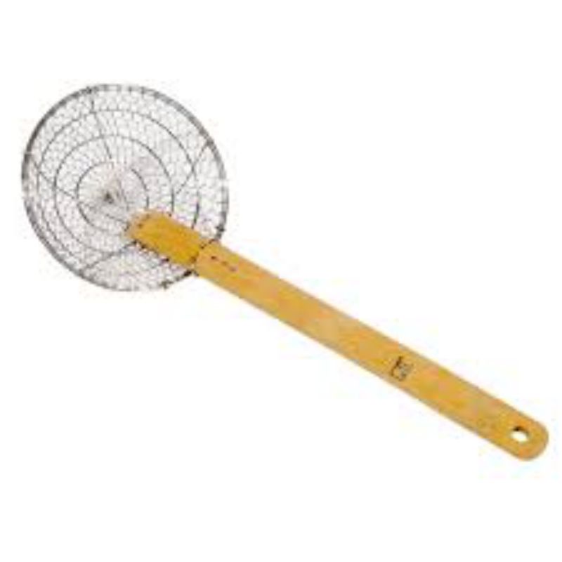 SKIMMER 10  GALV MESH BAMBOO HANDLE