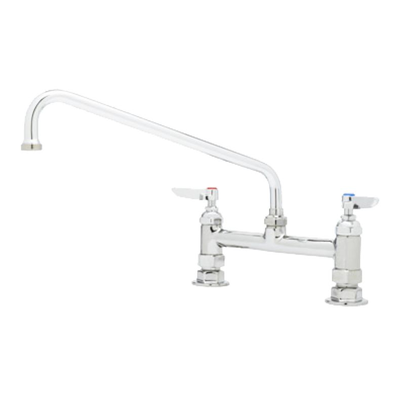 FAUCET DECK MOUNT BASE 8" CTR  