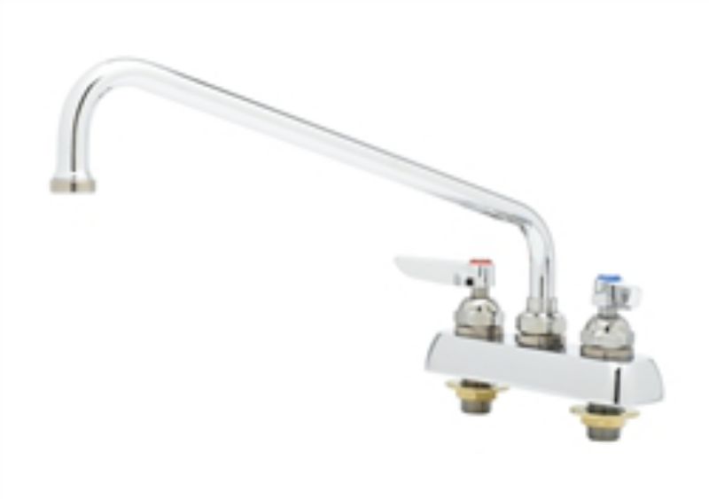 FAUCET DECK MNT 4" CTRS 12 SPOUT 