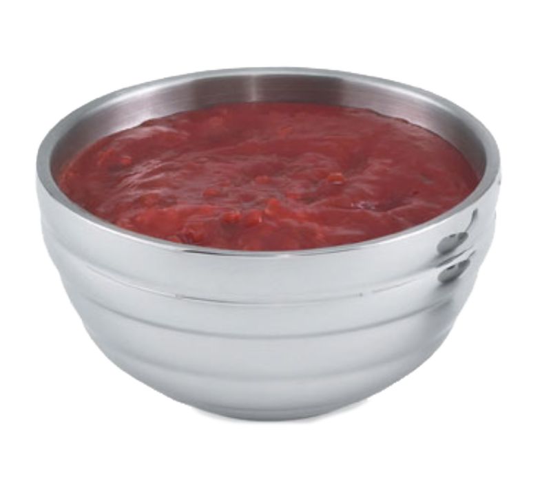 BOWL DOUBLE WALL ROUND S/S 5-3/4 QT