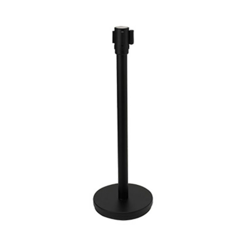 STANCHION SYSTEM CROWD CONTROL BLACK POS