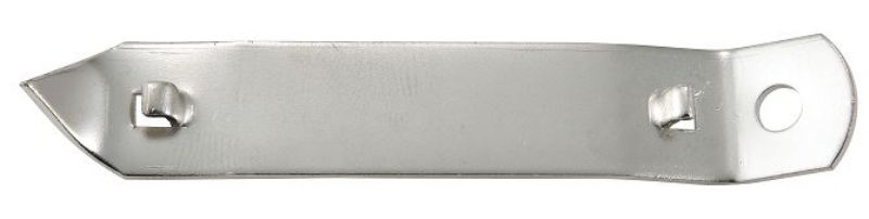 BOTTLE OPENER/CAN PUNCH 4  NICKEL PLATED