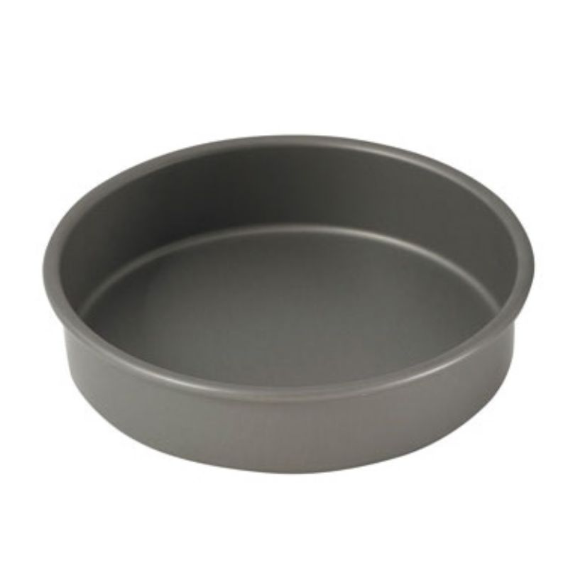 PAN CAKE NON-STICK ALUMINUM 8 INCH
