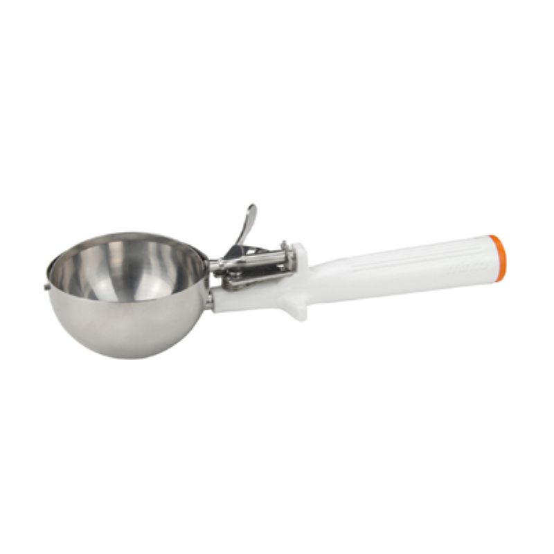 DISHER #6 WHITE HANDLE 5-1/3 OZ 
