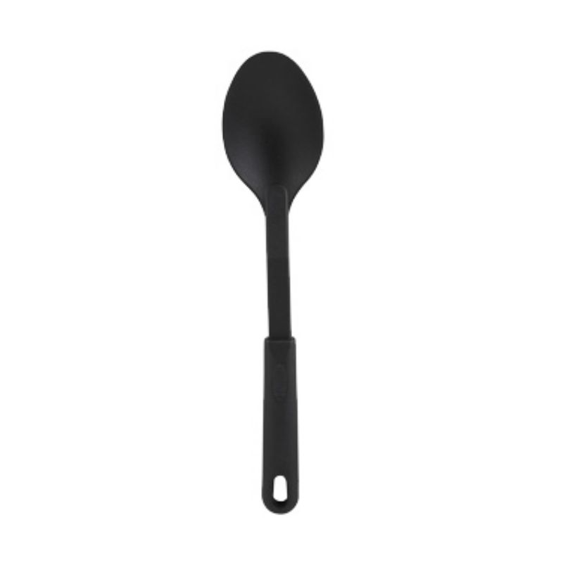 SPOON SOLID BLACK 12 INCH BPA FREE 