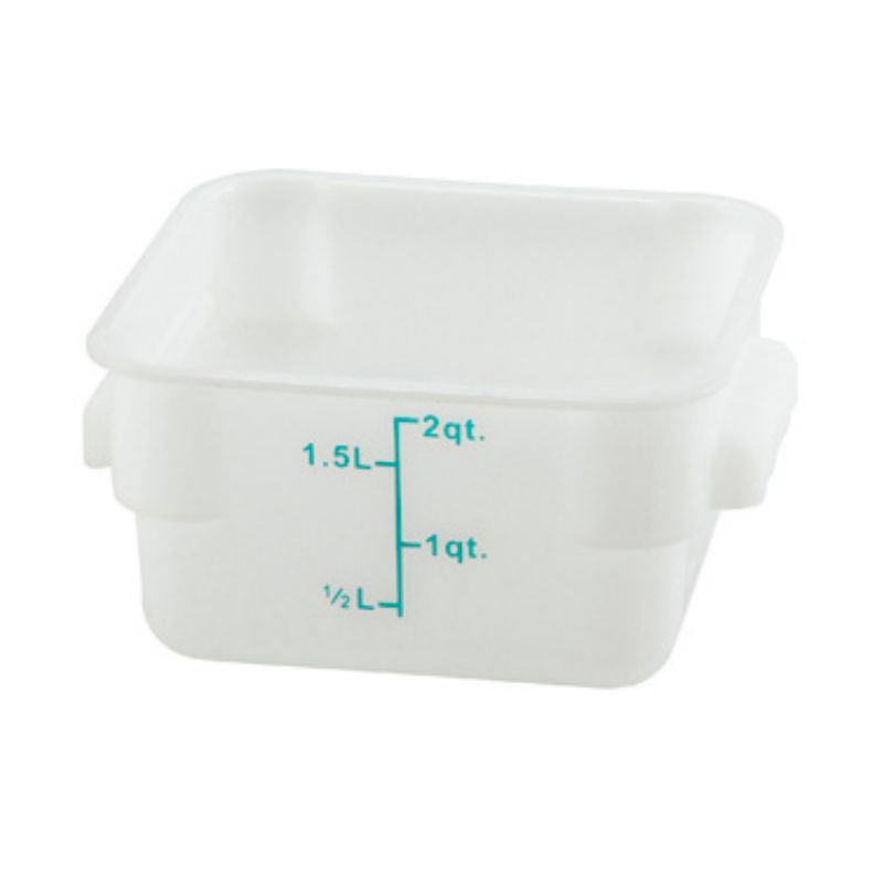 CONTAINER FOOD SQUARE 2 QT