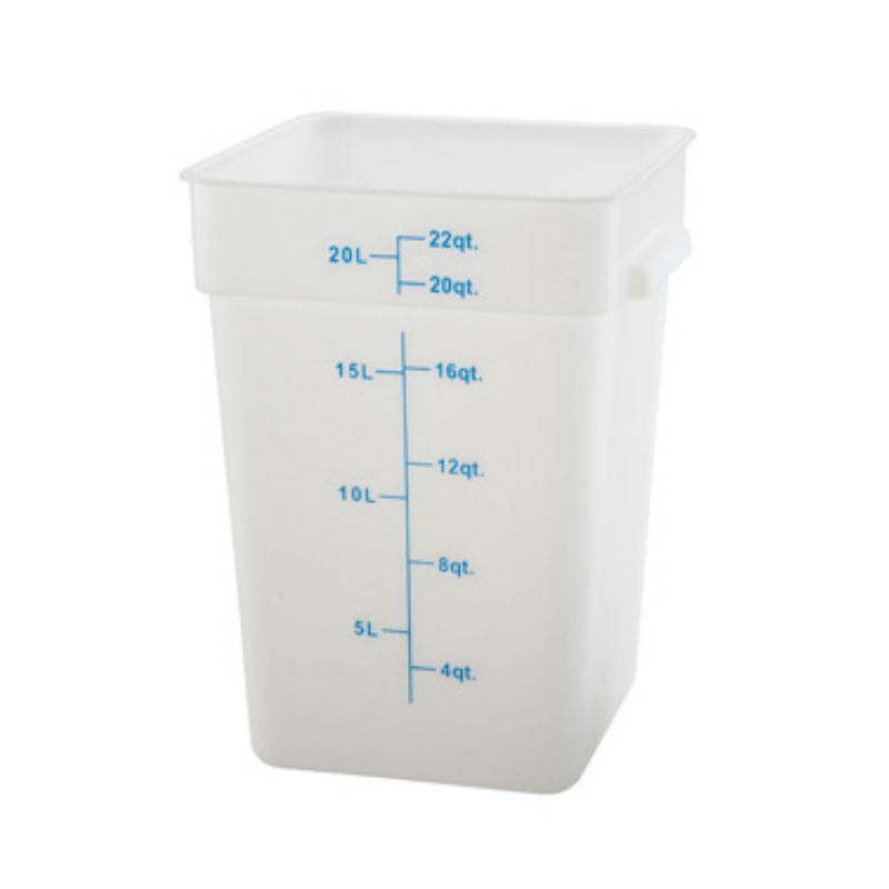 CONTAINER FOOD SQUARE 22 QT