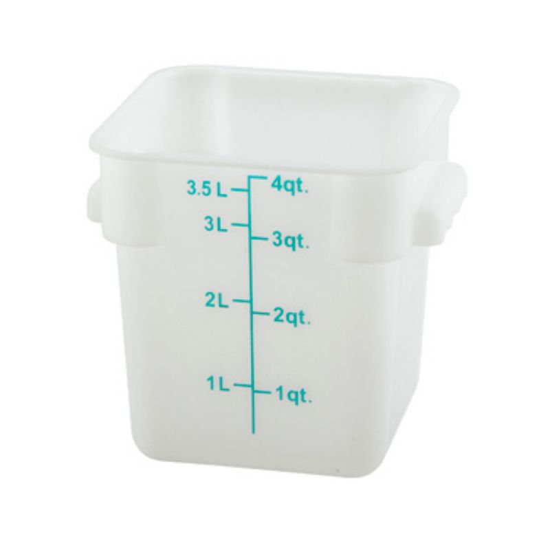 CONTAINER FOOD SQUARE 4 QT