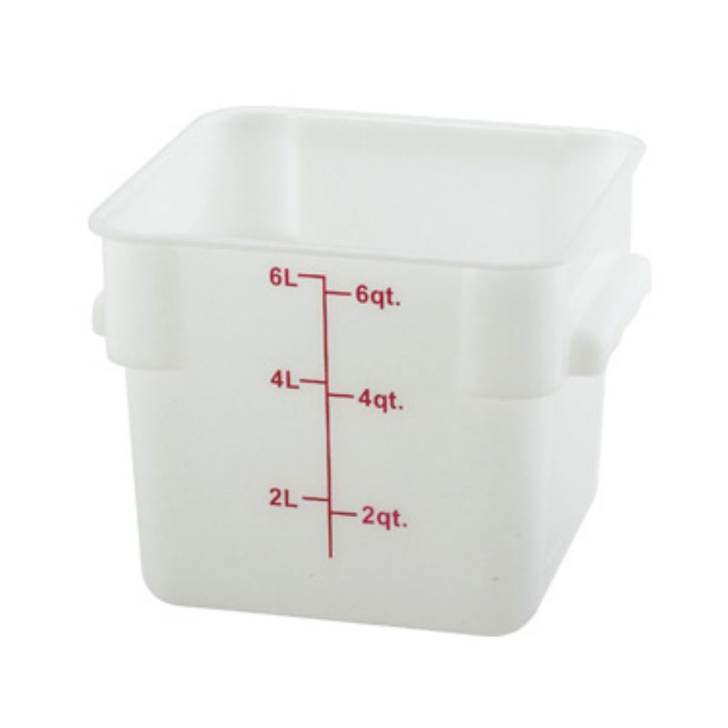 CONTAINER FOOD SQUARE 6 QT