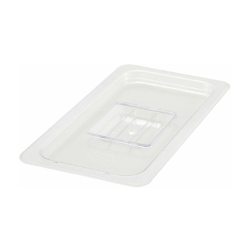 COVER PAN SOLID CLEAR 1/3 SIZE 