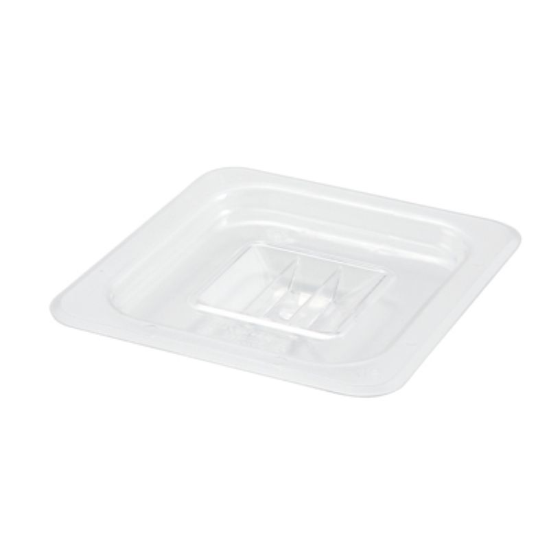 COVER PAN W/HANDLE CLEAR 1/6 SIZE -JIT