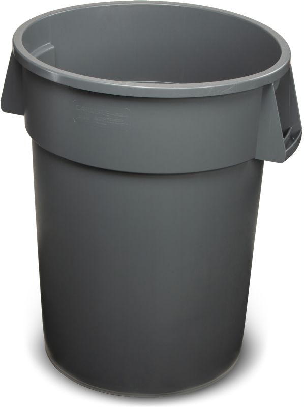 TRASH CONTAINER 44 GAL GRAY