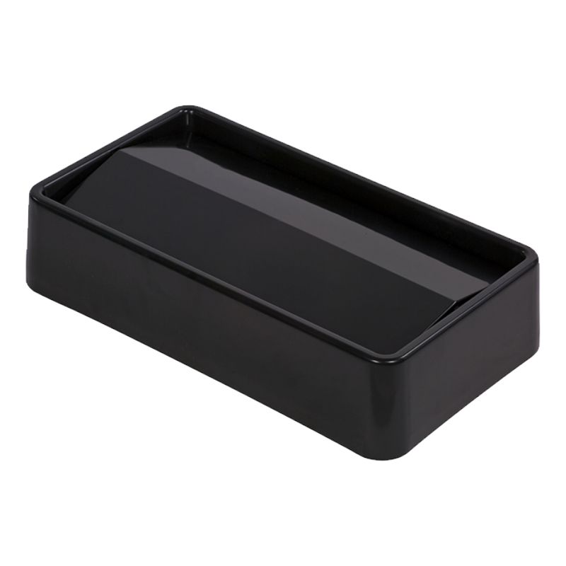LID SWING TOP TRIMLINE, RECT BLACK