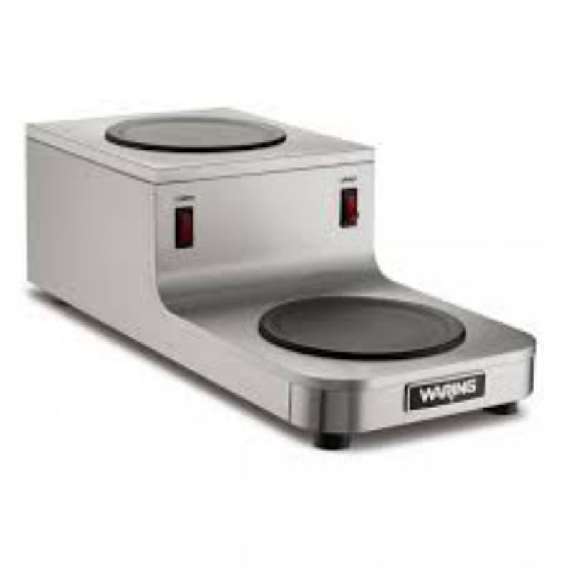 WARMER COFFEE DOUBLE BURNER TIERED