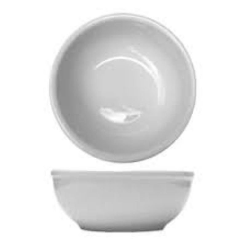 BOWL NAPPIE BRIGHT WHITE PORC 10 OZ