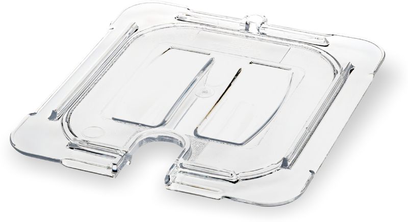 COVER PAN NOTCHED PLASTIC 1/6 SZ
