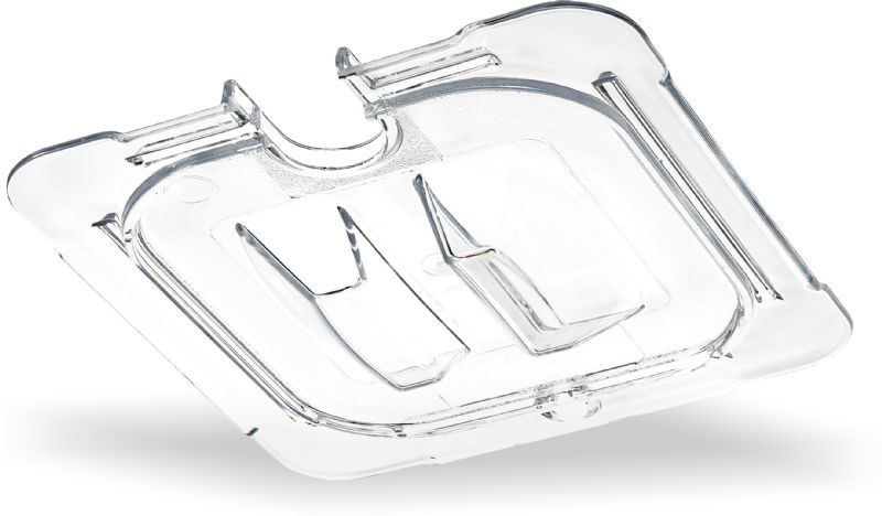 COVER PAN NOTCHED PLASTIC 1/6 SZ