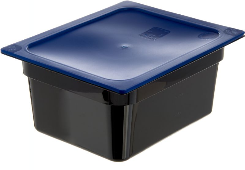 COVER PAN SOLID PLASTIC 1/2 SIZE