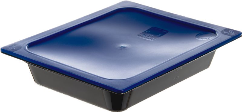 COVER PAN SOLID PLASTIC 1/2 SIZE
