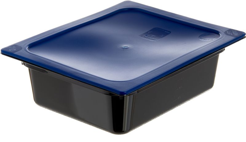 COVER PAN SOLID PLASTIC 1/2 SIZE