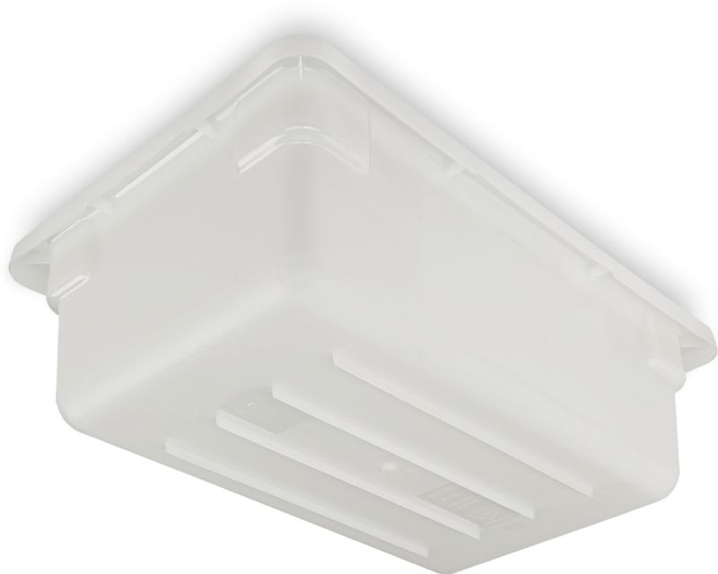 PAN FOOD PLASTIC 3.5GAL HALF SIZE  