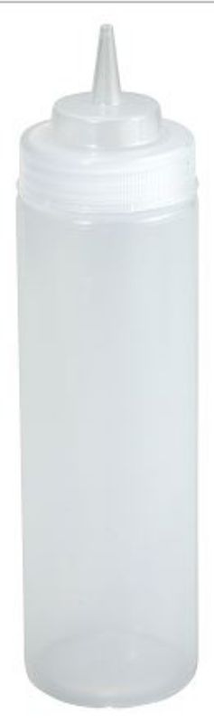 SQUEEZE BOTTLE 16 OZ WIDE MOUTH