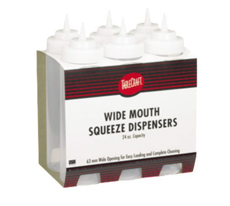 BOTTLE SQUEEZE WIDE MOUTH 16 OZ