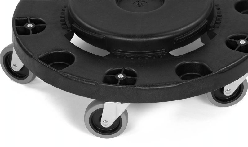 DOLLY TRASH CONTAINER 17.75" DIAM