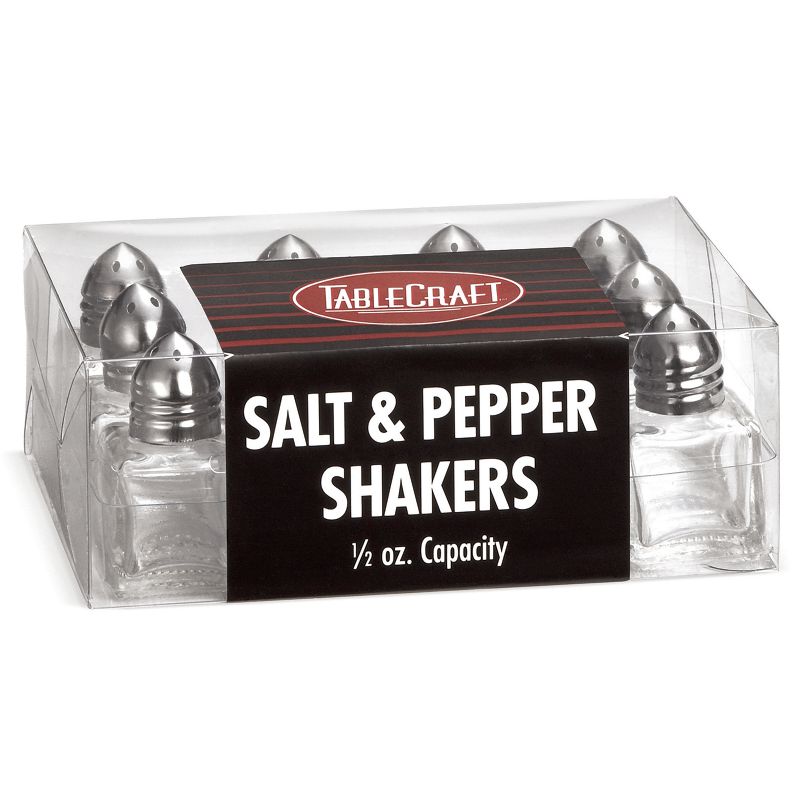 SHAKER SALT & PEPPER .5 OZ CUBE
