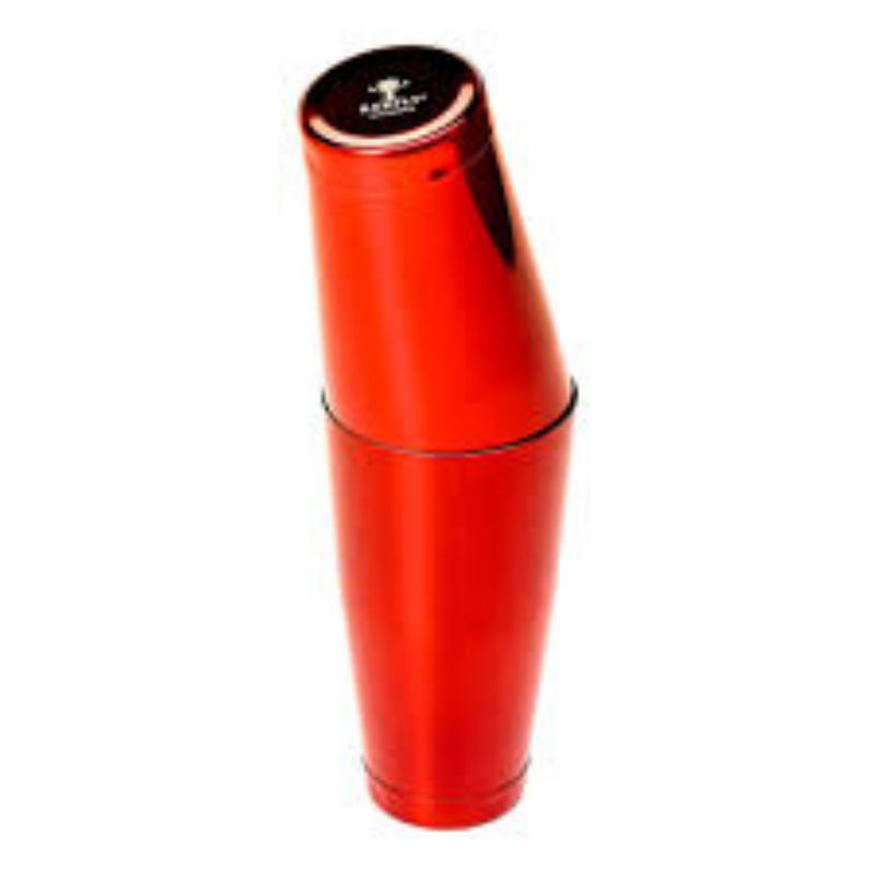 SHAKER BAR COCKTAIL 18 OZ 3.5X5 RED 